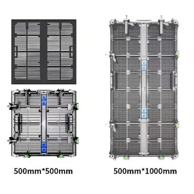 Outdoor Transparent Events Led Screen P3.91 Panel Indoor Video Wall For Glass Window Digital Signage Displays