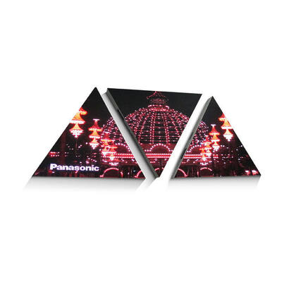 P3 Indoor Full Color LED Irregular Shape Screen Splicing Hexagonal Triangular Shaped Ultra HD LED Digital Display Screen