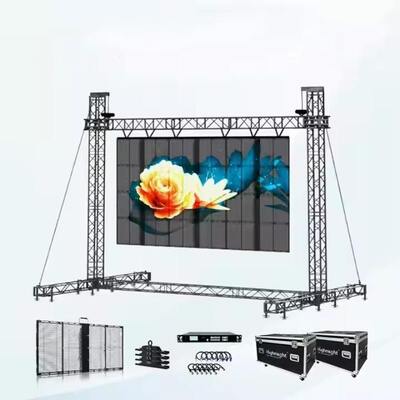 Full-color High-definition Transparent Rental Screen Waterproof Transparent 500x500mm Display Customized Pixel Pitch Full Color Outdoor Led Display Screen