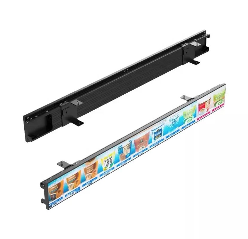 P1.5mm LED Shelf Display Ultra Thin LED Monitor 1200X60X20mm Waterproof