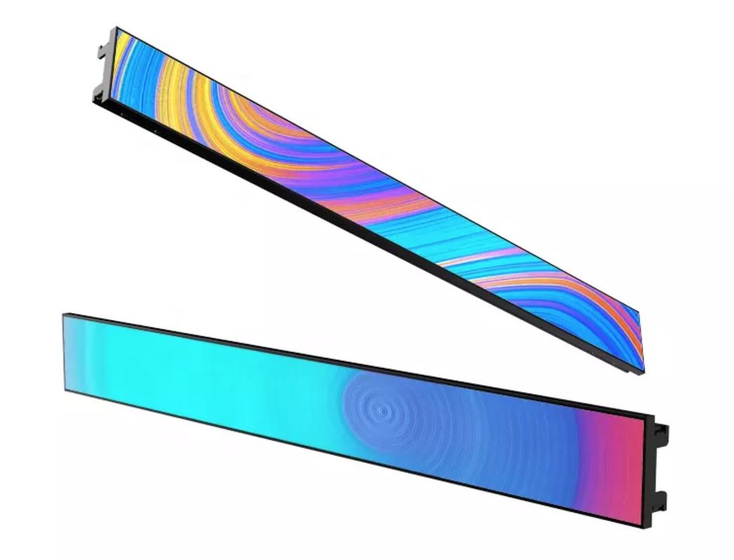 Supermarket Advertising Shelf LED Display P1.875mm Ultra Thin Waterproof