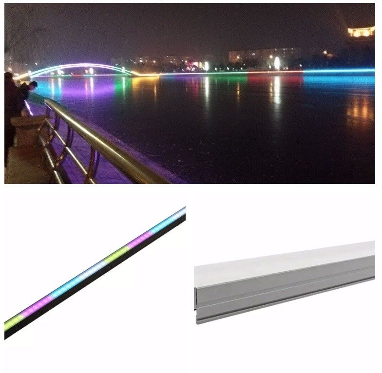 IP66 Waterproof RGBW linear strip light LED DMX512 Control SMD5050