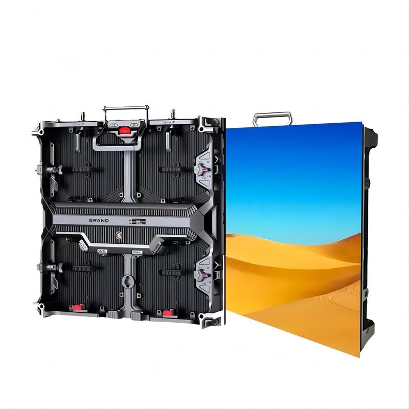 500X500mm P4.8 LED Video Wall Panels Outdoor Rental for DJ Booth Background