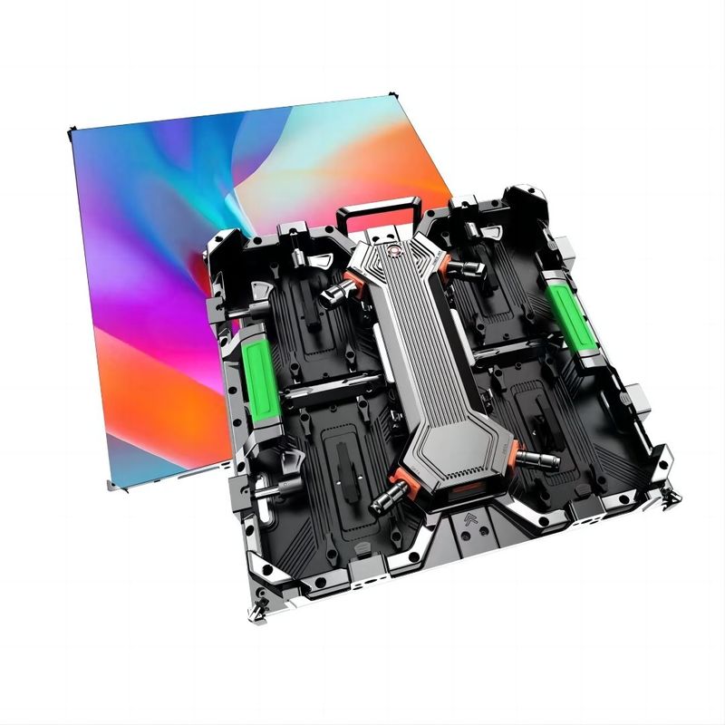 P3.9 P4.8 IP65 Outdoor Rental LED Display , LED Video Wall Screen 5000 Nits