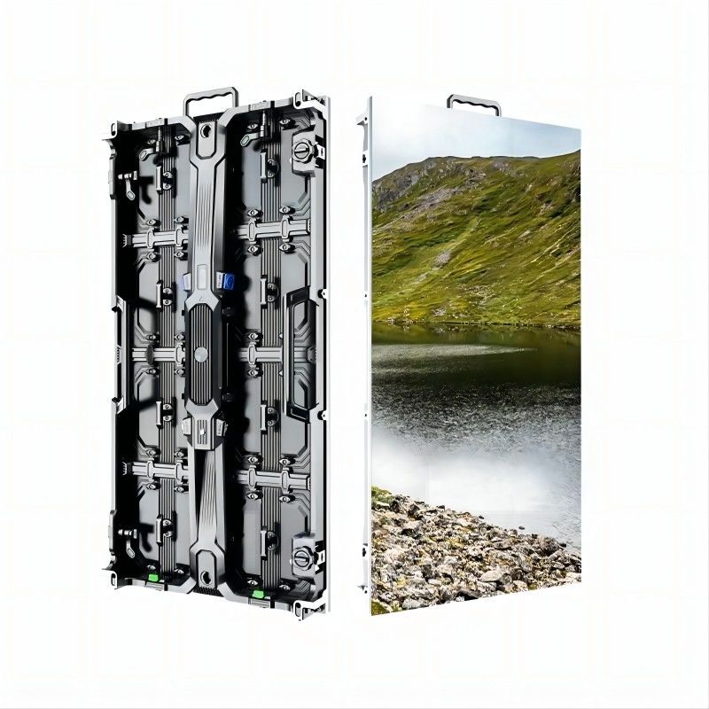 HD Indoor Rental LED Display Screen 500X1000mm With Die Casting Aluminum Material