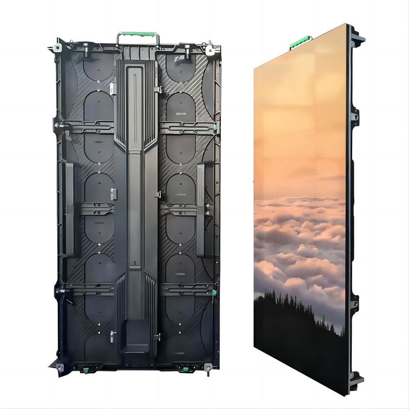 Stage Events Indoor Rental LED Display 500X1000mm Aluminum LED Cabinet