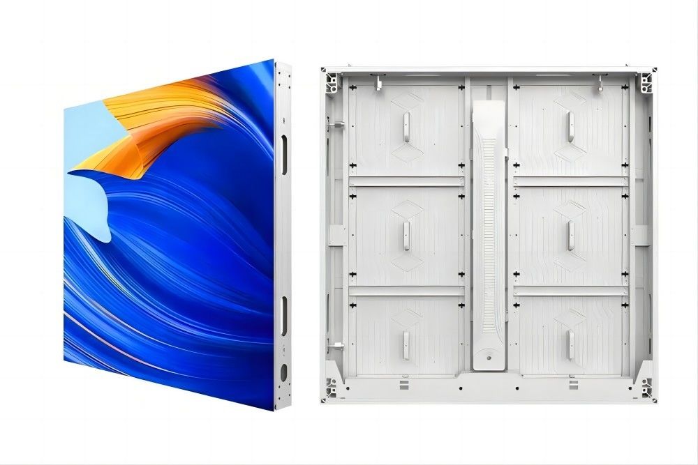 960x960mm P4 Outdoor Fixed LED Display Ultra-Thin IP66 Front Service
