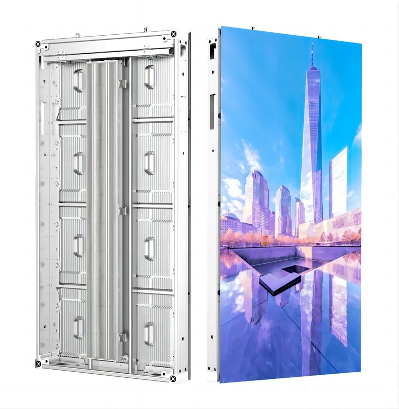 HD LED Outdoor Advertising Display Screens P2.6 P2.9mm 500X1000mm LED Cabinet