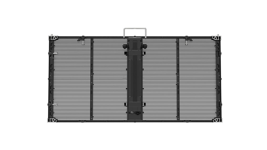 Movable Rental Transparent LED Video Screen 500X1000mm Aluminum Material