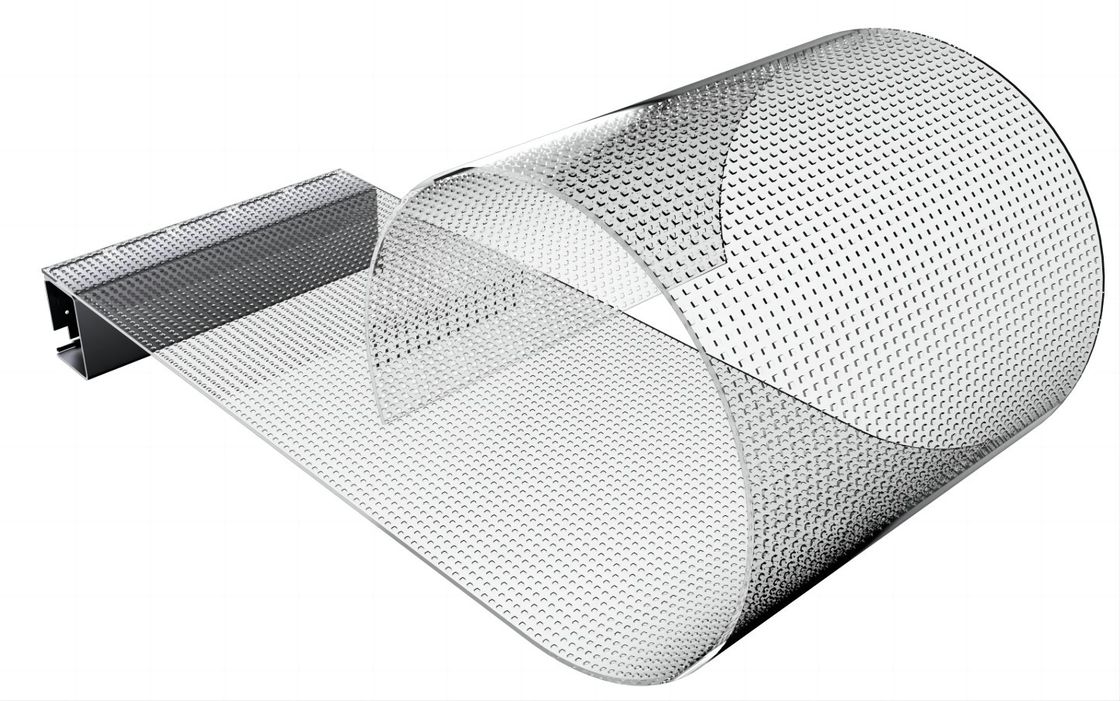 Glass Mesh Transparent LED Display Screen For Shopping Malls Multipurpose