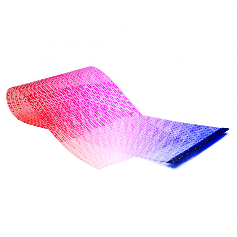 Easy Quick Installing Adhesive Transparent Led Screen P5 P6 P8 P10 P16 P20 Flexible Transparent Led Film Display