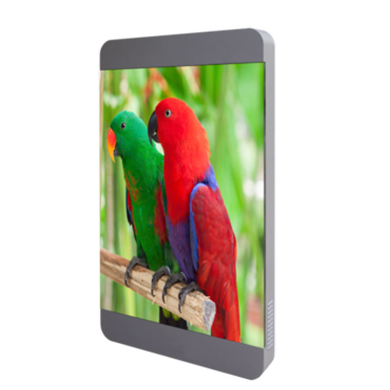 Outdoor Street Light Pole Led Display  Advertising P4 Screen Wireless Centralized Management Sign