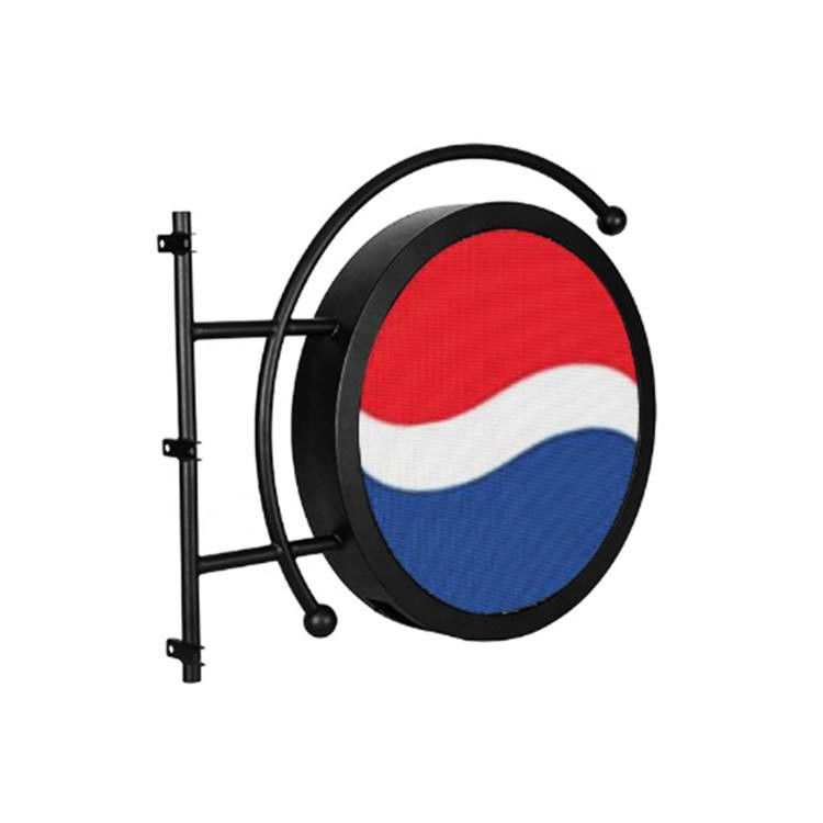 Retail Round LED Display Circle LED Display Screen Capacitive Round Shape LED Video For Advertising