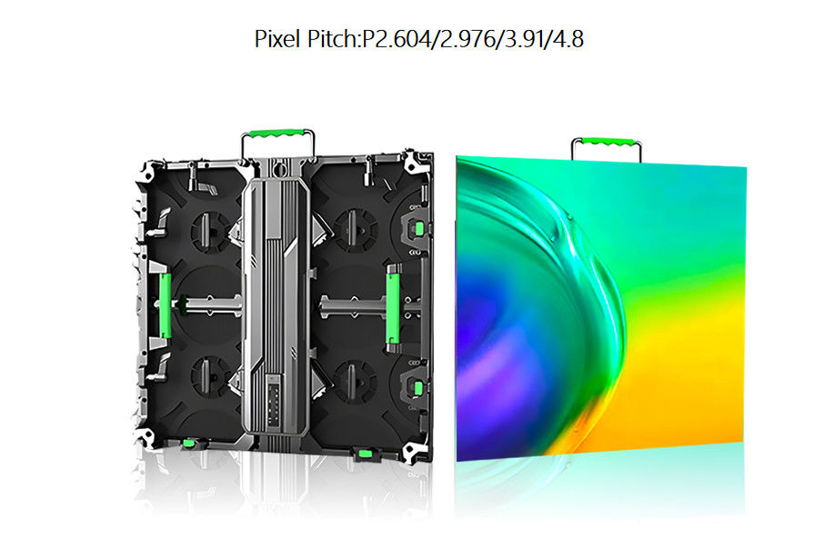 Waterproof Outdoor Rental LED Screen High Resolution High Brightness Movable Video Wall